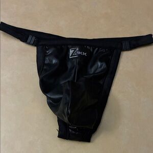 Zakk Black mens Thong with detachable sides